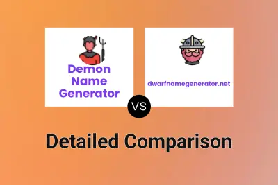 Demon Name Generator vs dwarfnamegenerator.net