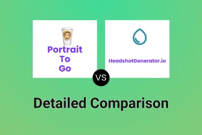 Portrait To Go vs HeadshotGenerator.io