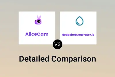 AliceCam vs HeadshotGenerator.io