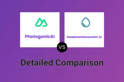 PhotogenicAI vs HeadshotGenerator.io