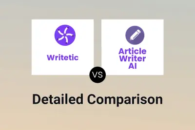 Writetic vs Article Writer AI