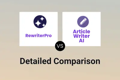 RewriterPro vs Article Writer AI