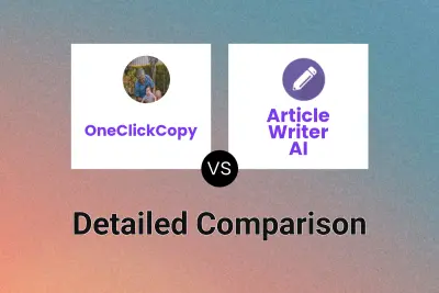 OneClickCopy vs Article Writer AI