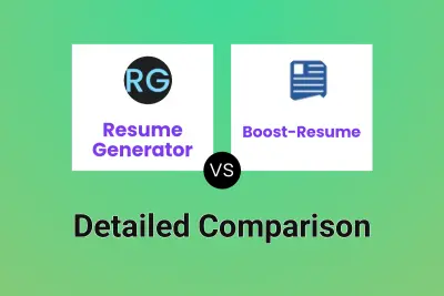 Resume Generator vs Boost-Resume