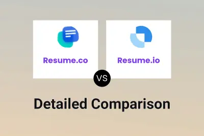 Resume.co vs Resume.io