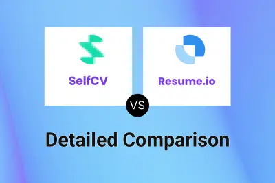 SelfCV vs Resume.io