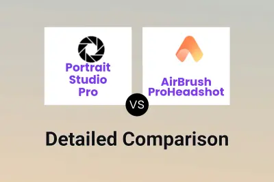 Portrait Studio Pro vs AirBrush ProHeadshot