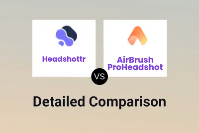 Headshottr vs AirBrush ProHeadshot