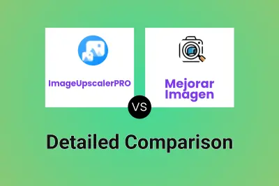 ImageUpscalerPRO vs Mejorar Imagen