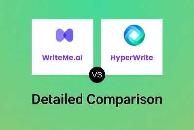 WriteMe.ai vs HyperWrite Detailed comparison features, price