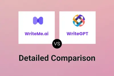 WriteMe.ai vs WriteGPT Detailed comparison features, price