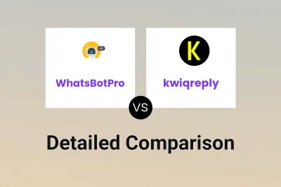 WhatsBotPro vs kwiqreply