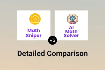 Math Sniper vs AI Math Solver Detailed comparison features, price