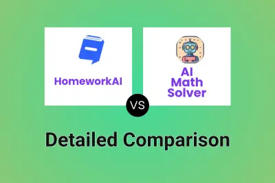 HomeworkAI vs AI Math Solver Detailed comparison features, price