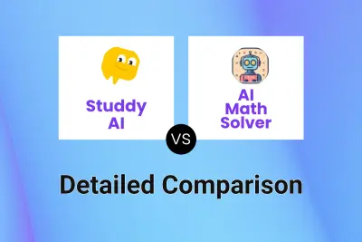 Studdy AI vs AI Math Solver Detailed comparison features, price