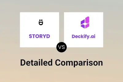 STORYD vs Deckify.ai Detailed comparison features, price