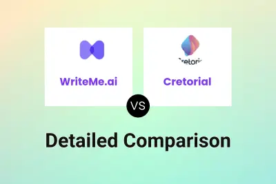 WriteMe.ai vs Cretorial Detailed comparison features, price