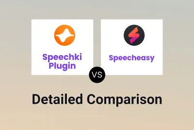 Speechki Plugin vs Speecheasy Detailed comparison features, price