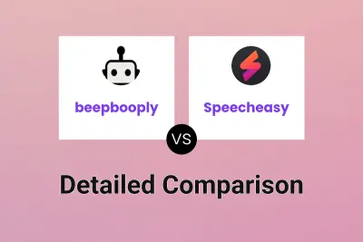 beepbooply vs Speecheasy Detailed comparison features, price