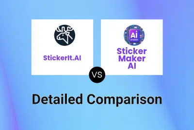 StickerIt.AI vs Sticker Maker AI Detailed comparison features, price