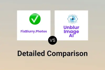 FixBlurry.Photos vs Unblur Image AI