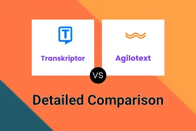 Transkriptor vs Agilotext