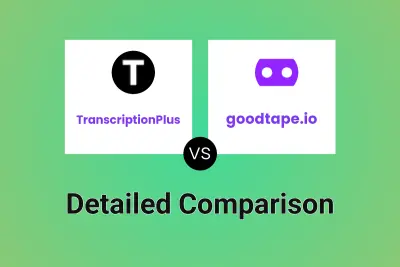 TranscriptionPlus vs goodtape.io