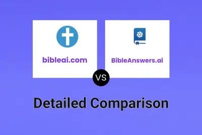 bibleai.com vs BibleAnswers.ai