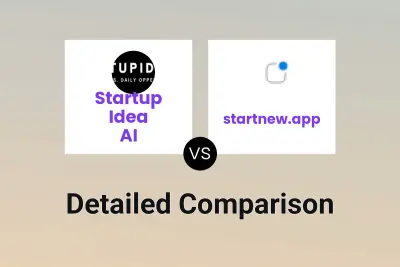 Startup Idea AI vs startnew.app