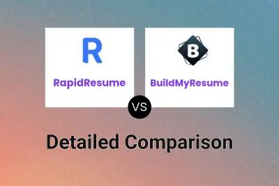 RapidResume vs BuildMyResume