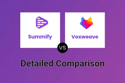 Summify vs Voxweave Detailed comparison features, price