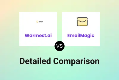 Warmest.ai vs EmailMagic Detailed comparison features, price