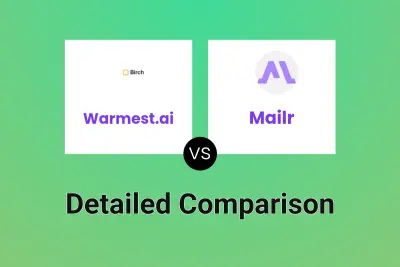 Warmest.ai vs Mailr Detailed comparison features, price