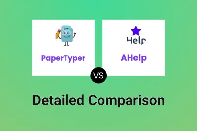 PaperTyper vs AHelp Detailed comparison features, price