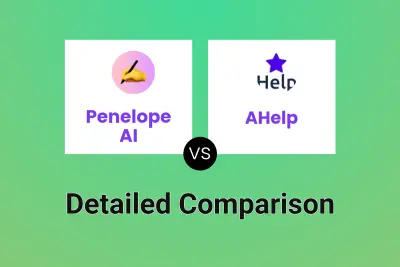 Penelope AI vs AHelp Detailed comparison features, price