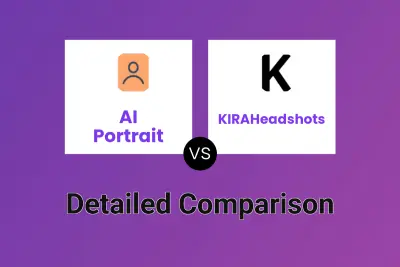 AI Portrait vs KIRAHeadshots