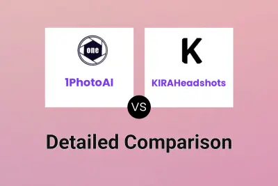 1PhotoAI vs KIRAHeadshots