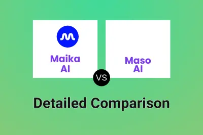 Maika AI vs Maso AI Detailed comparison features, price