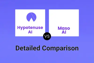 Hypotenuse AI vs Maso AI Detailed comparison features, price