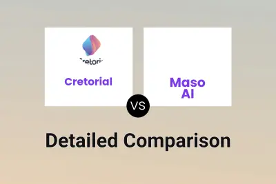 Cretorial vs Maso AI Detailed comparison features, price