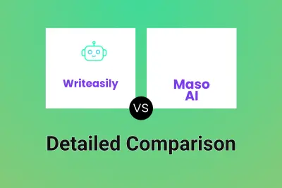 Writeasily vs Maso AI Detailed comparison features, price