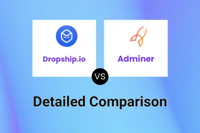 Dropship.io vs Adminer