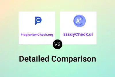 PlagiarismCheck.org vs EssayCheck.ai