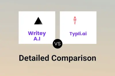 Writey A.I vs Typli.ai Detailed comparison features, price