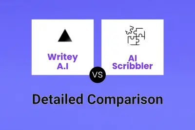 Writey A.I vs AI Scribbler Detailed comparison features, price