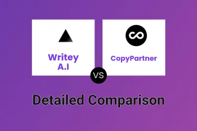 Writey A.I vs CopyPartner Detailed comparison features, price