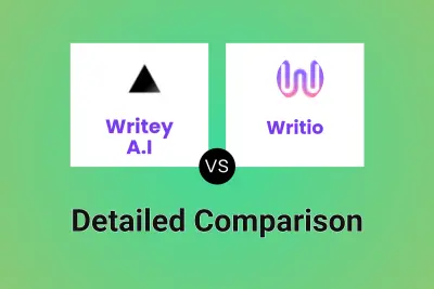 Writey A.I vs Writio Detailed comparison features, price