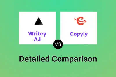 Writey A.I vs Copyly Detailed comparison features, price