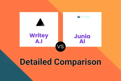 Writey A.I vs Junia AI Detailed comparison features, price