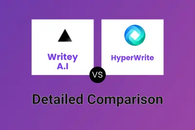 Writey A.I vs HyperWrite Detailed comparison features, price